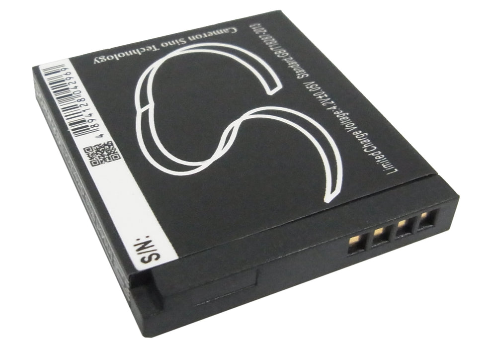 Panasonic Lumix DMC-FP77 Lumix DMC-FS14 Lumix DMC-FS22 Lumix DMC-FS41 Lumix DMC-FX80GK Lumix DMC-FH2K Lumix DMC FH2 Lumix D Camera Replacement Battery-3