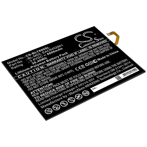 LG G Pad 5 10.1 G Pad 5 10.1 FHD LM-T600L LM-T600Q Replacement Battery-main