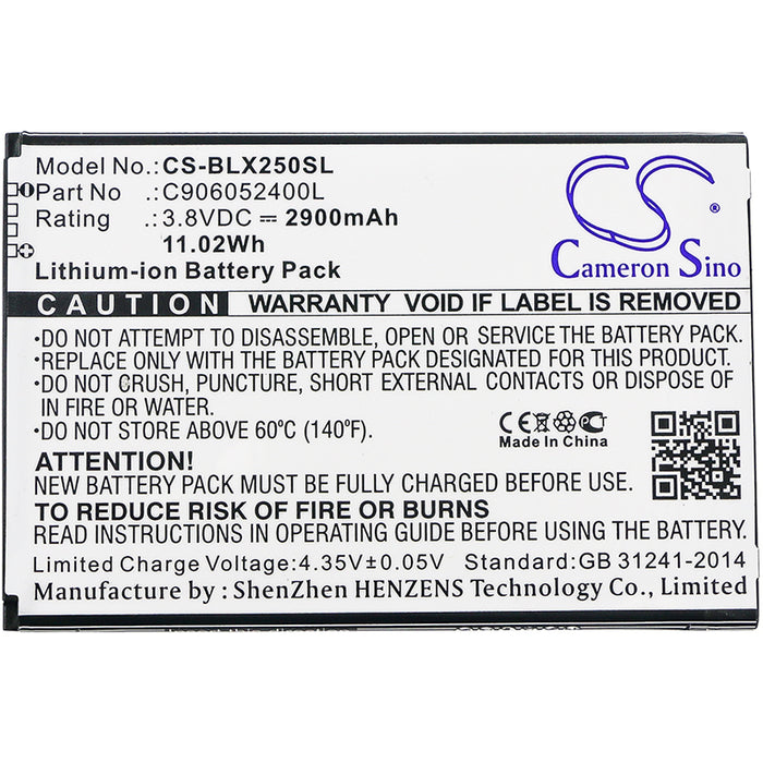 BLU E050 E050U Energy X2 Mobile Phone Replacement Battery-3