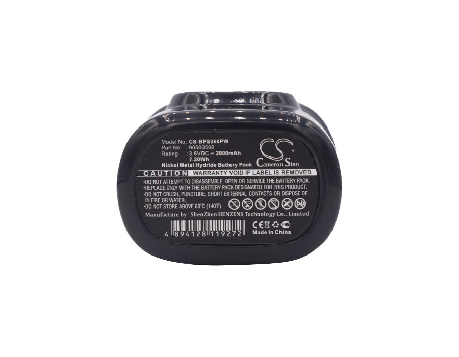 Black & Decker FS360 FS360 Type 1 2000mAh Replacement Battery-5