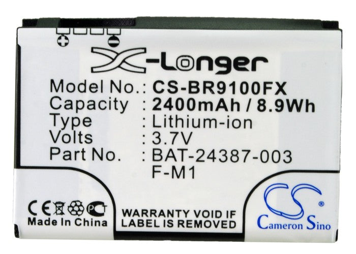 Blackberry Pearl 9100 2400mAh Mobile Phone Replacement Battery-5