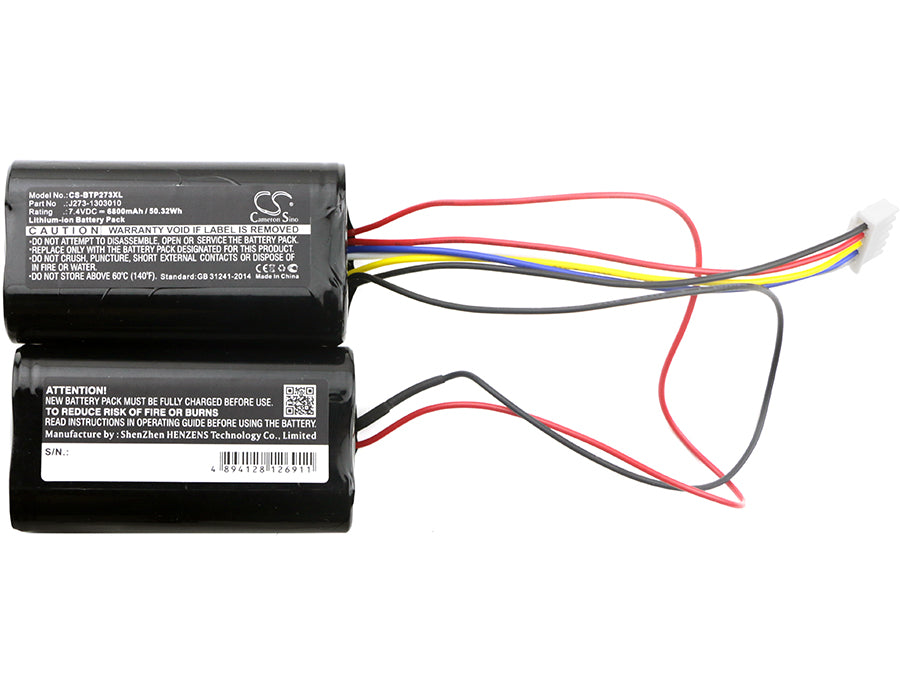 Beats J273 Pill XL 6800mAh Speaker Replacement Battery-3