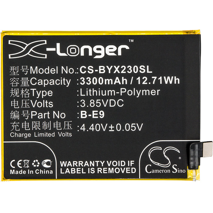 BBK V1809 V1809A V1809T VIVO X23 VIVO X23 Dual SIM VIVO X23 Dual SIM TD-LTE Mobile Phone Replacement Battery-3