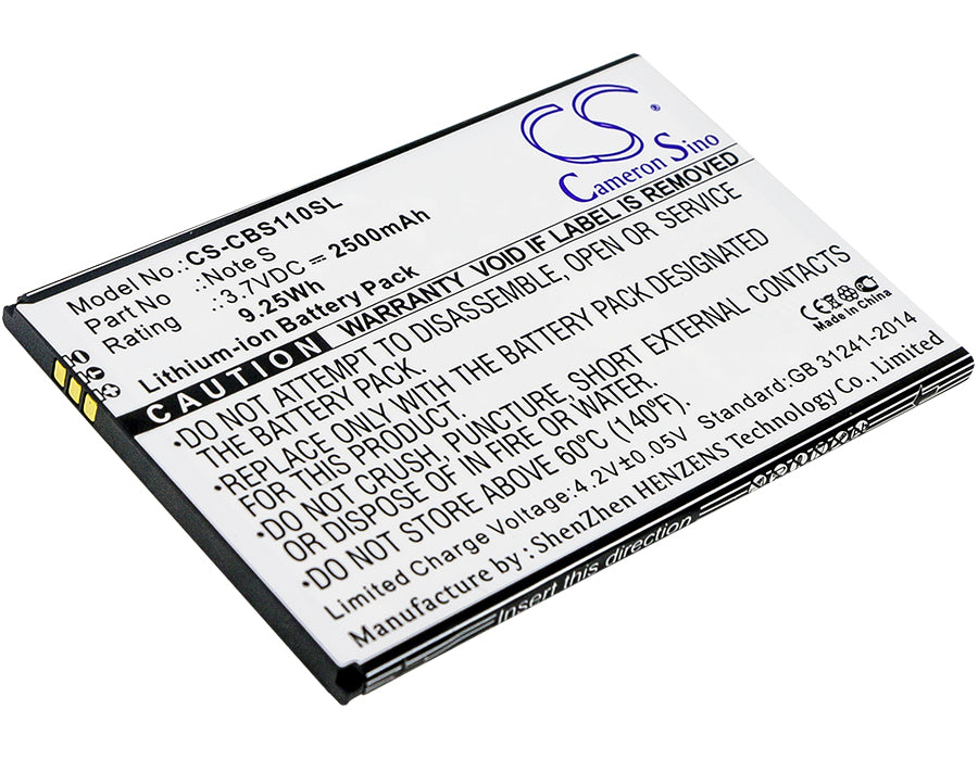 Cubot Note S Replacement Battery-main