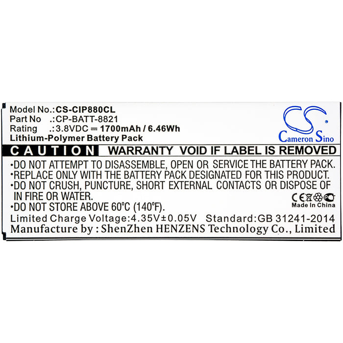 Cisco 8800 1700mAh Cordless Phone Replacement Battery-5