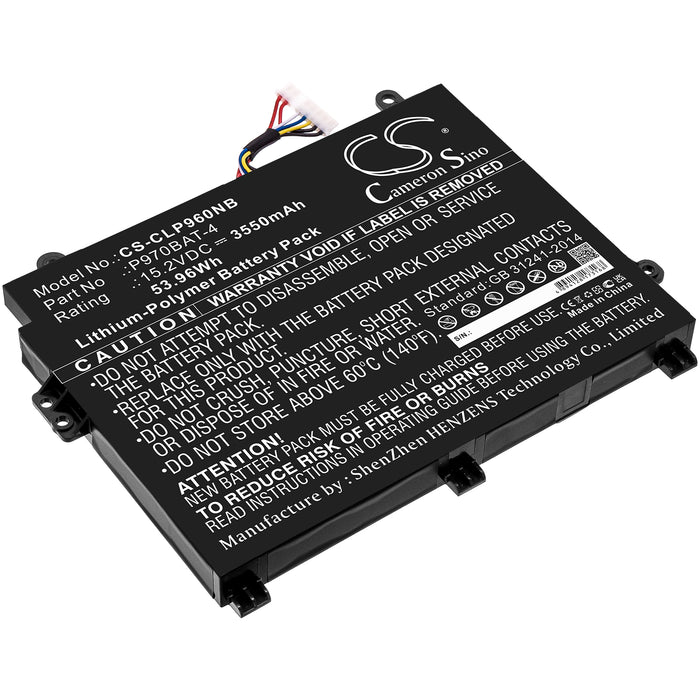 Mifcom SG6 i7 RTX 2060 P960RD SG6 i7 RTX 2070 SSD P960RF SG6 i7-GTX 1070 Premium 15.6 SG6 i7-GTX 1070 SSD 15.6 Laptop and Notebook Replacement Battery