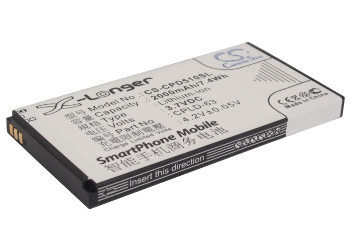 Coolpad 2168 D21 D508 D510 D539 Replacement Battery-main