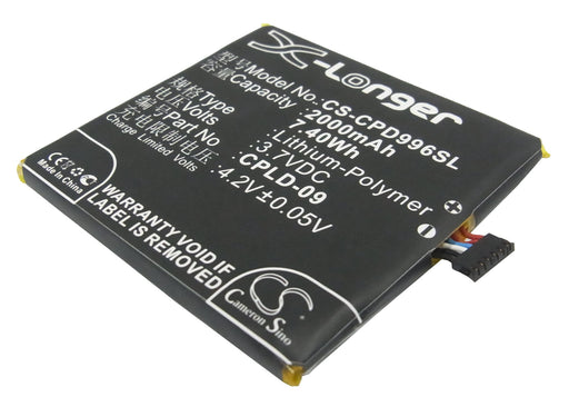 Coolpad 9960 Replacement Battery-main