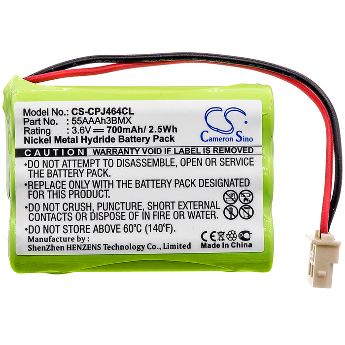 Conair CTP9400 CTP9410 700mAh Cordless Phone Replacement Battery-3