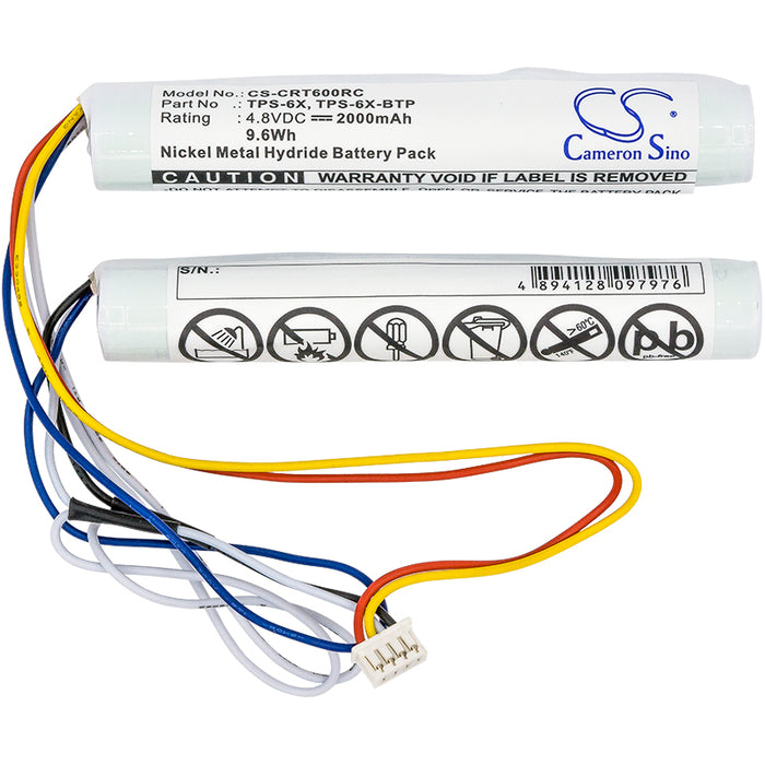 Crestron TPS-6X Wireless Touchpanel TST-600 Wireless Touch Screen Remote Control Replacement Battery-3