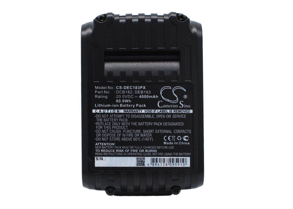 Dewalt DCD740 DCD740B DCD780 DCD780B DCD78 4000mAh Replacement Battery-main