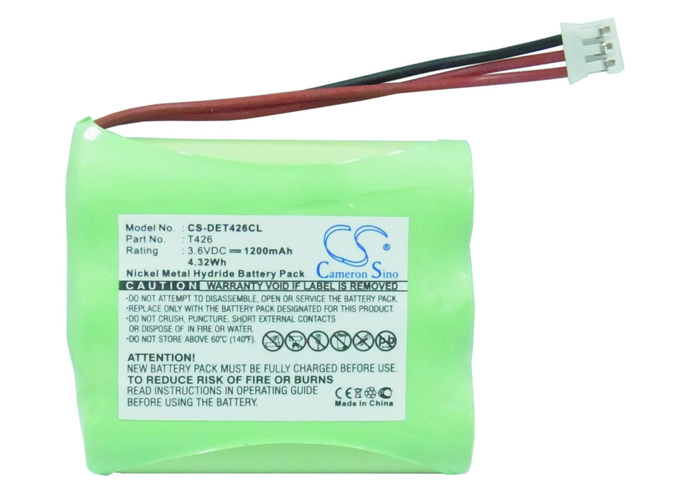 Commodore 200CT Office Cordless Phone Replacement Battery-5