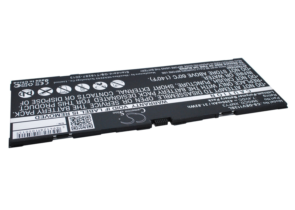 Dell T06G Venue 11 Pro 32 Venue 11 Pro 5130 Venue 11 Pro 5130-9356 Venue 11 Pro 7130 Venue 11 Pro 7139 Venue 11 Pro 7140 Tablet Replacement Battery-2