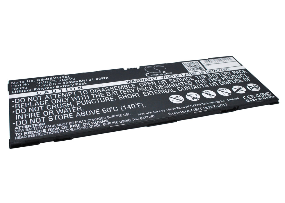 Dell T06G Venue 11 Pro 32 Venue 11 Pro 5130 Venue 11 Pro 5130-9356 Venue 11 Pro 7130 Venue 11 Pro 7139 Venue 11 Pro 7140 Tablet Replacement Battery-3