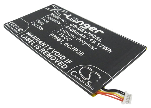 Dell Venue 7 Venue 7 3740 Venue 8 Venue 8 3830 Ven Replacement Battery-main