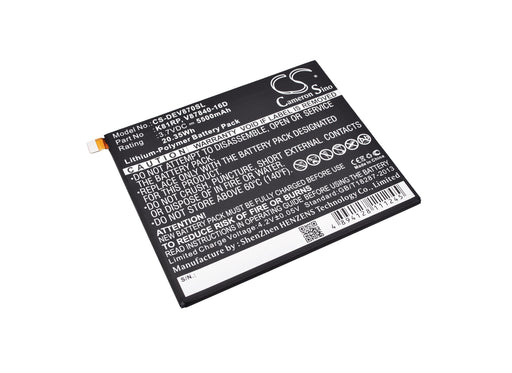 Dell V87840-16D Venue 8 7000 Venue 8 7840 Replacement Battery-main