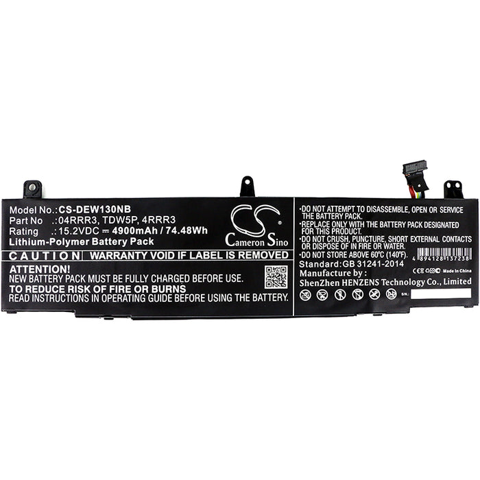 Dell Alienware 13 R3 Alienware 13(ALW13C-D1738) Alienware 13(ALW13C-D2508) Alienware 13(ALW13C-D2728) Alienwar Laptop and Notebook Replacement Battery-3