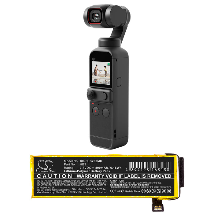DJI Osmo Pocket Osmo Pocket 2 Osmo Pocket II Camera Replacement Battery-5