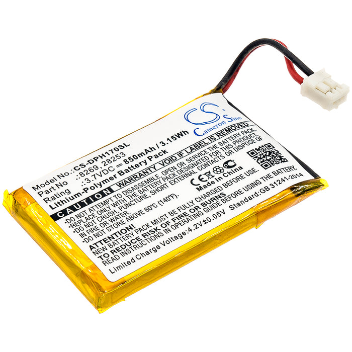 Marmitek 210 DoorPhone 170 VDP210BP Replacement Battery-main