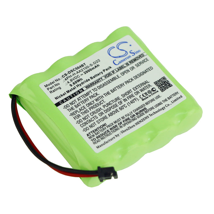 DSC WS4920HE wireless repeater WTK5504 wireless ke Replacement Battery-main