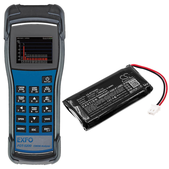 Exfo FOT-5200 Replacement Battery-6