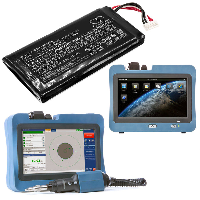 EXFO MAX-700 MAX-700B C MAX-900 MAX-900FIP MAX-900 Replacement Battery-6