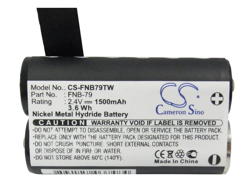 Yaesu VR-120 Two Way Radio Replacement Battery-5