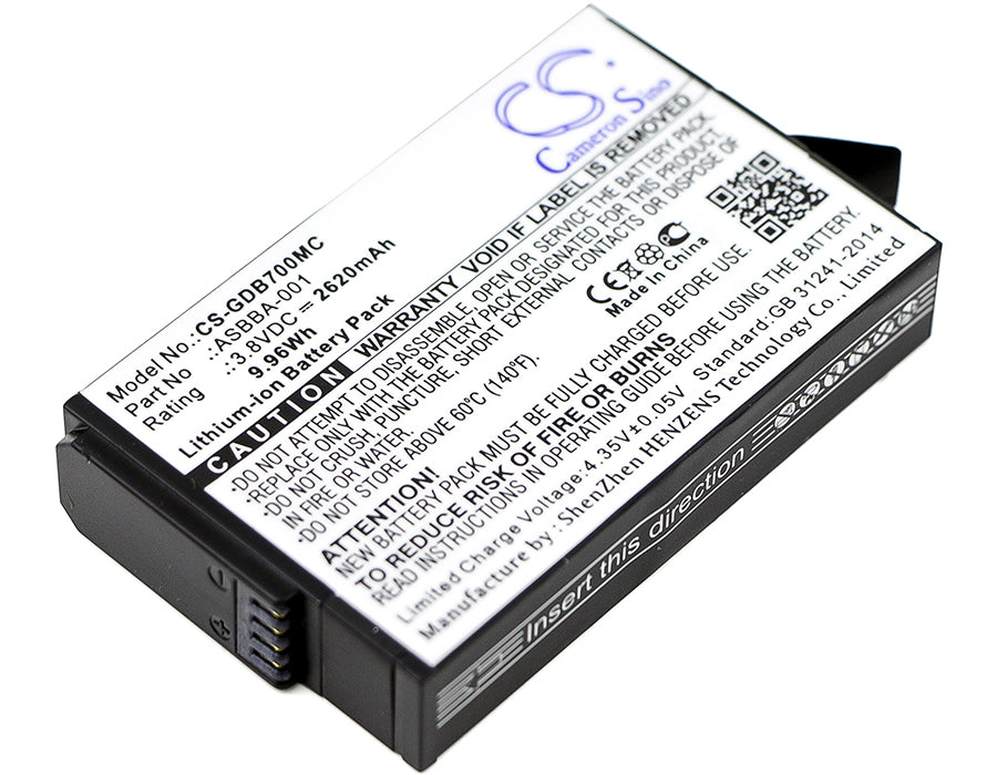 Gopro Fusion Fusion VR 360 Replacement Battery-main