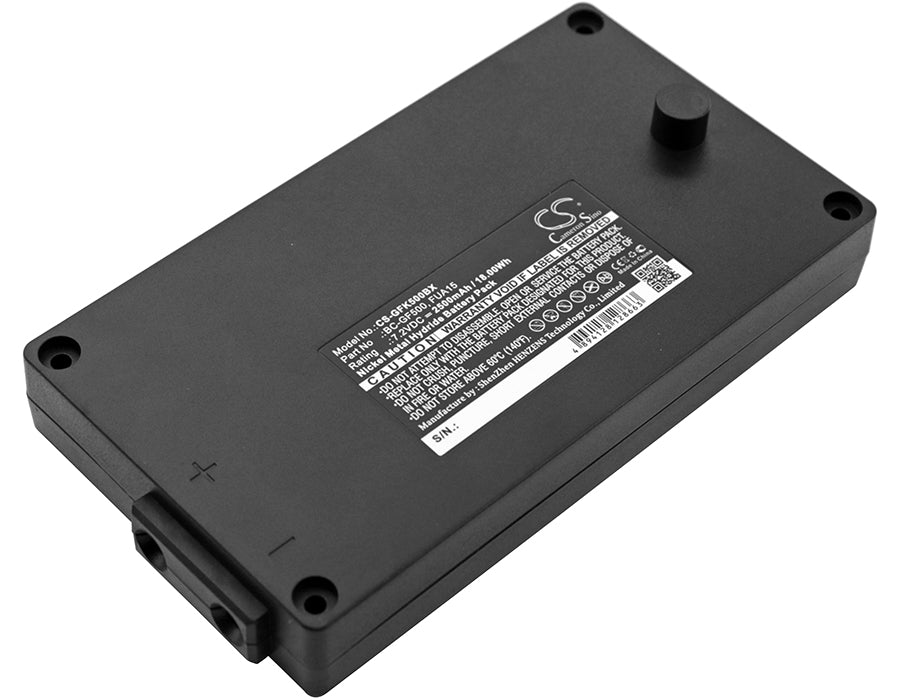 Gross Funk Crane Remote Control GF500 Black 2500mAh Replacement Battery-main