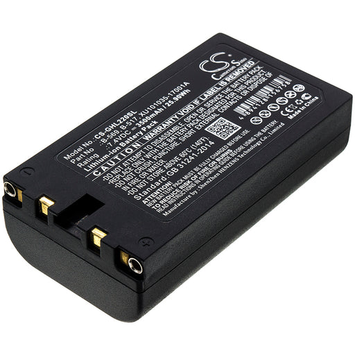Graphtec GL200 GL200A GL220 GL220E GL240 GL450 GL5 Replacement Battery-main