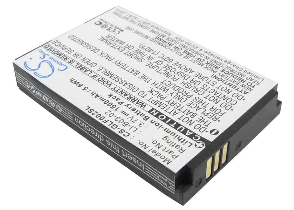 Golf Buddy GB3 Platinum Platinum Range Finder World Platinum World Platinum II GPS Replacement Battery-2
