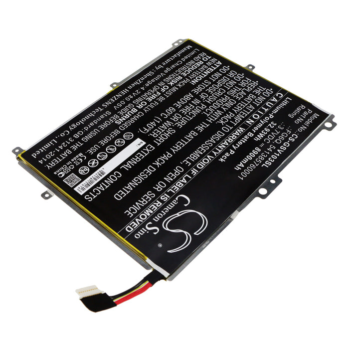Gigaset QV1030 Tablet Replacement Battery-2