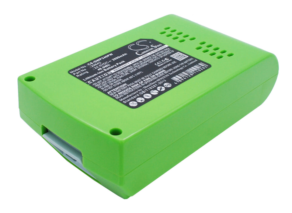 Greenworks 10-Inch Cordless Chainsaw 2036 130MPH C Replacement Battery-main