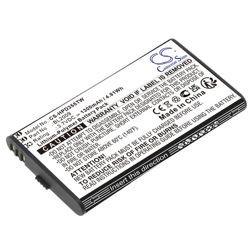 Hytera PD355 PD362i PD365 PD365LF PD375 PF355LF Two Way Radio Replacement Battery