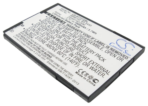 HTC 7 Mozart A315C A3360 A3366 A3380 A6390 1000mAh Replacement Battery-main