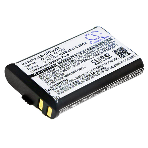 HYT TC-320 TC-320U Replacement Battery-main