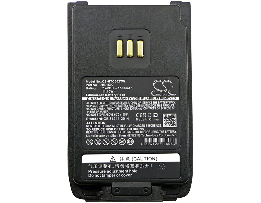 Hytera DP505 PD402 PD405 PD412 PD415 PD502 PD502G PD505 PD505LF PD506 PD562 PD565 PD602 PD602G PD605 PD606 PD662 PD6 Two Way Radio Replacement Battery-5