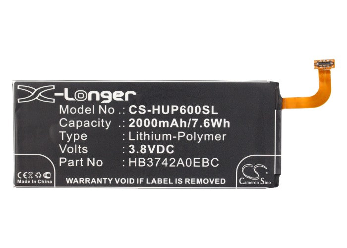 Explay Fresh 2000mAh Mobile Phone Replacement Battery-5