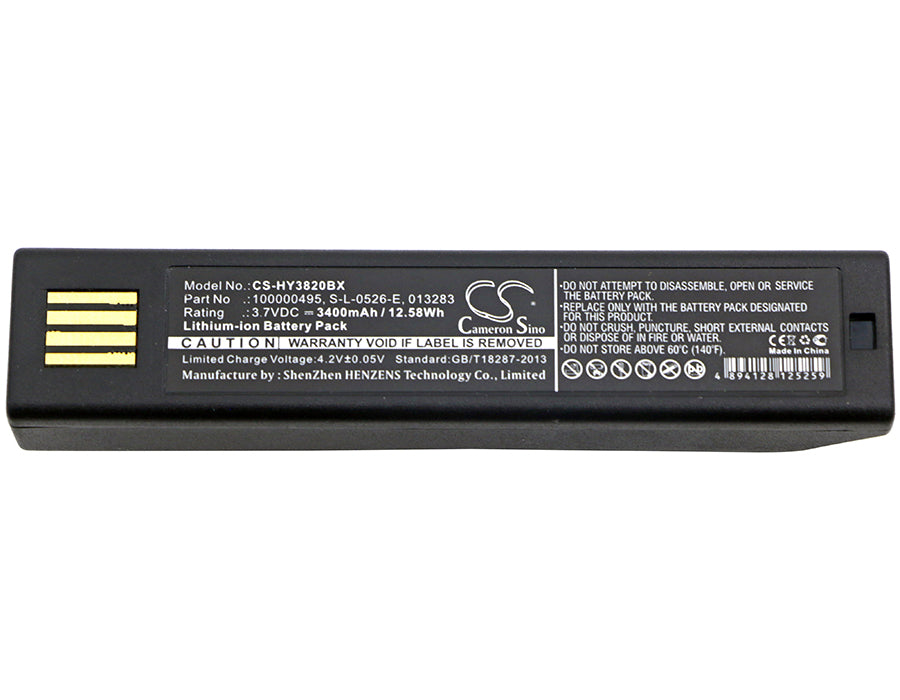 Honeywell 1202g 3820 3820i 4620 4820 4820i 3400mAh Replacement Battery-3