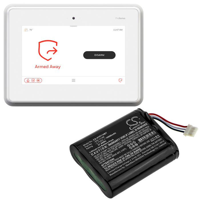 Honeywell Home Pro A7 Pro A7 Plus Pro A7 Plus C Resideo PROA7C 10000mAh Alarm Replacement Battery-6