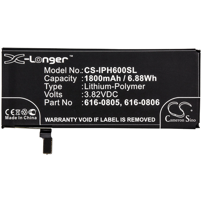 Apple A1549 A1586 A1589 iPhone 6 1800mAh Mobile Phone Replacement Battery-3