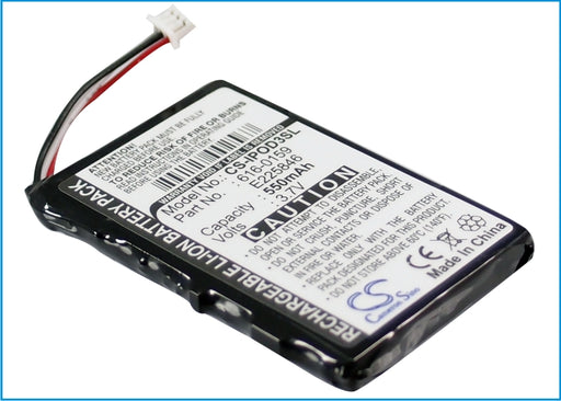 Apple iPOD 10GB M8976LL A iPOD 15GB M9460LL 550mAh Replacement Battery-main