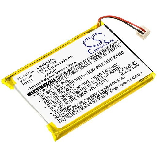 Iriver Clix 2GB Clix 4GB U10 U10CT Replacement Battery-main