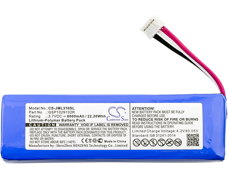 JBL Charge 2 Charge 2 Plus Charge 2+ Charge 3 2015 Charge 3 2015 Version Speaker Replacement Battery-3