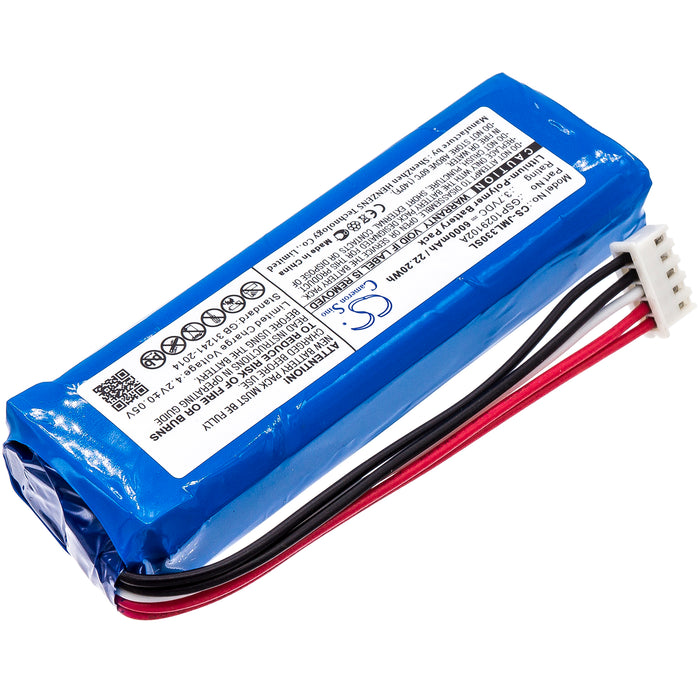 JBL Charge 3 Speaker Replacement Battery-2