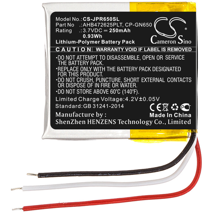 Jabra Evolve 65 Headphone Replacement Battery-3