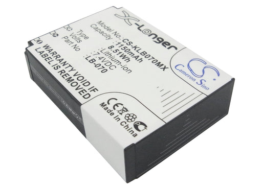 Kodak Pixpro AZ651 Pixpro AZ651 Astro Zoom 1150mAh Replacement Battery-main