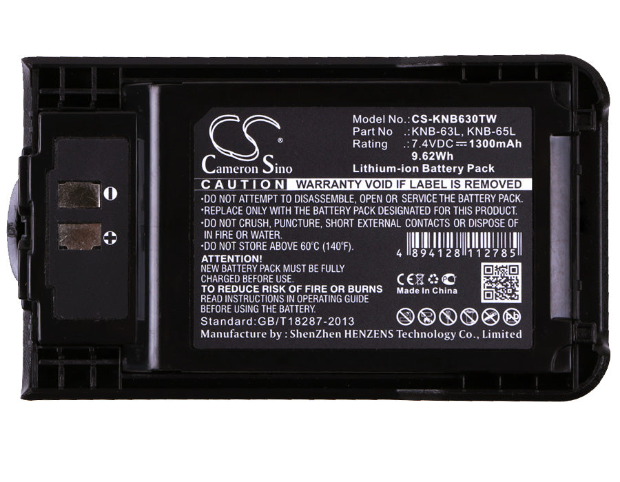 Kenwood THK20 TH-K20 TH-K20A TH-K20E THK40 TH-K40A TH-K40E TK2000 TK-2000E TK-2000K TK-2000M TK-2000T2 TK3000 TK-300 Two Way Radio Replacement Battery-5