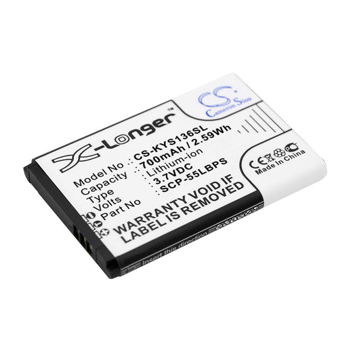 Kyocera JAX S1360 Rally S1370 S1360 JAX S1370 Replacement Battery-main