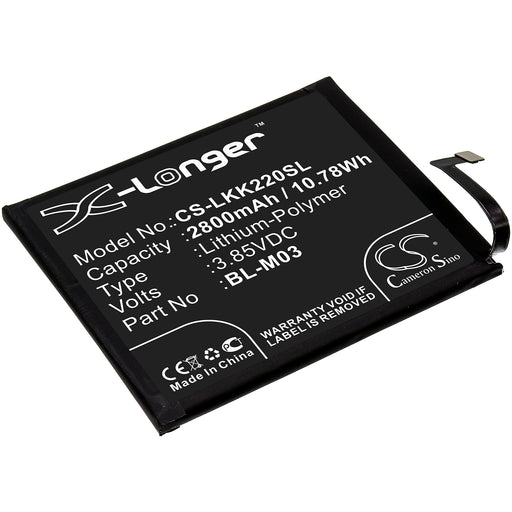 LG K200BMW K22 2020 K22+ 2020 LMK200BAW LMK200BMW  Replacement Battery-main